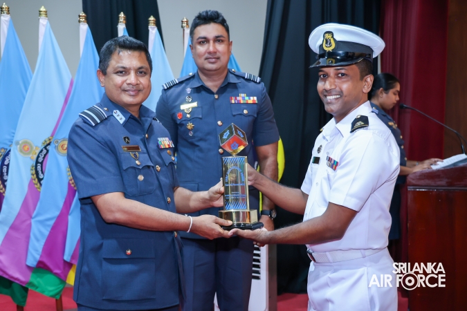CERTIFICATE AWARDING CEREMONY OF NO. 01 NCOMC I ENGLISH AND SINHALA MEDIUM COURSES HELD AT SLAF ACADEMY CHINA BAY