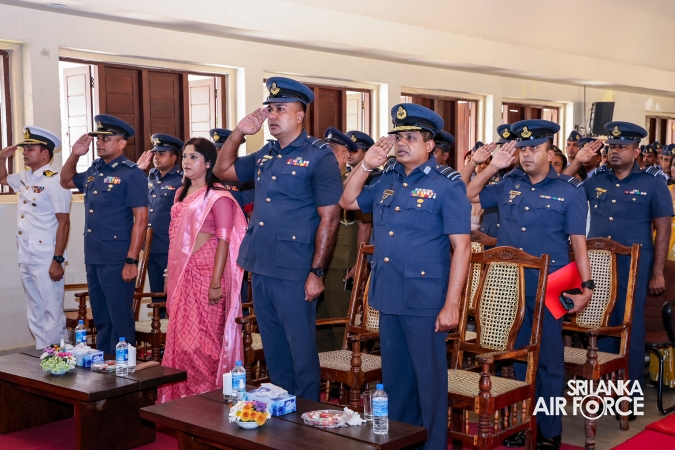 CERTIFICATE AWARDING CEREMONY OF NO. 01 NCOMC I ENGLISH AND SINHALA MEDIUM COURSES HELD AT SLAF ACADEMY CHINA BAY