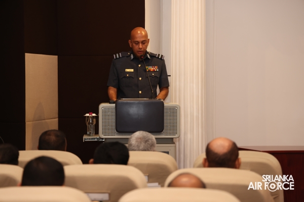 COMMANDER OF THE AIR FORCE CONDUCTS A GUEST LECTURE AT NATIONAL DEFENCE COLLEGE