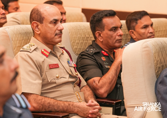 COMMANDER OF THE AIR FORCE CONDUCTS A GUEST LECTURE AT NATIONAL DEFENCE COLLEGE