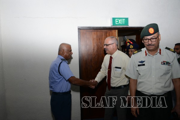 A Delegation from the Indian NDC Visits Air Force Headquarters