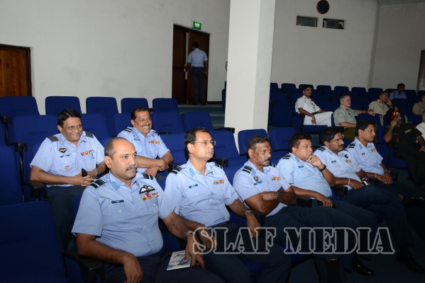 A
Delegation from the Indian NDC Visits Air Force Headquarters