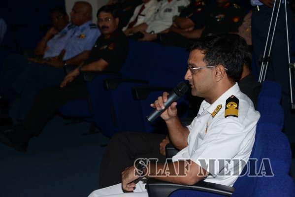 A
Delegation from the Indian NDC Visits Air Force Headquarters