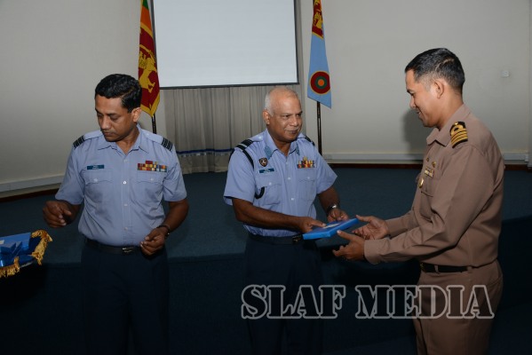 A
Delegation from the Indian NDC Visits Air Force Headquarters