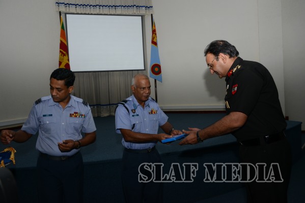 A
Delegation from the Indian NDC Visits Air Force Headquarters