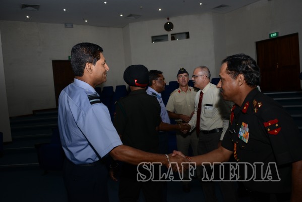 A Delegation
from the Indian NDC Visits Air Force Headquarters