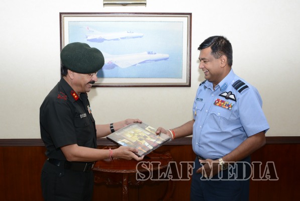 A
Delegation from the Indian NDC Visits Air Force Headquarters