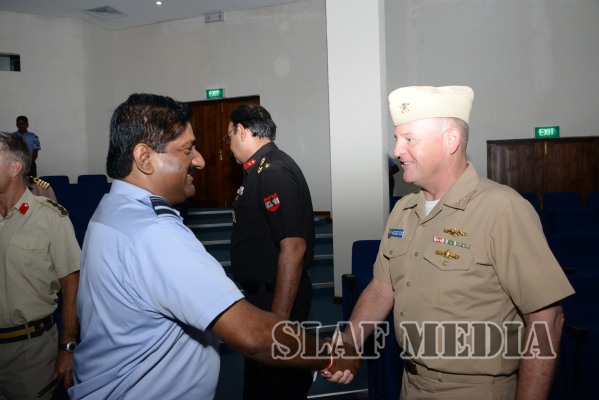 A Delegation from the Indian NDC Visits Air Force Headquarters
