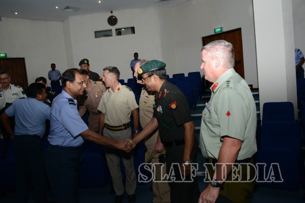 A Delegation from the Indian NDC Visits Air Force Headquarters