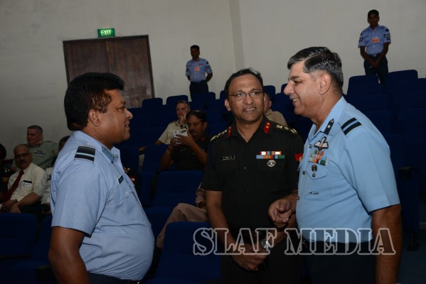 A Delegation
from the Indian NDC Visits Air Force Headquarters