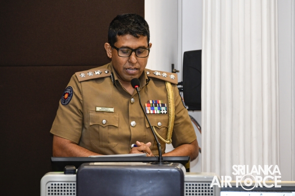 COMMANDER
OF THE AIR FORCE CONDUCTS A GUEST LECTURE AT NATIONAL DEFENCE COLLEGE