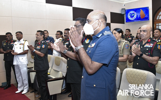 COMMANDER
OF THE AIR FORCE CONDUCTS A GUEST LECTURE AT NATIONAL DEFENCE COLLEGE