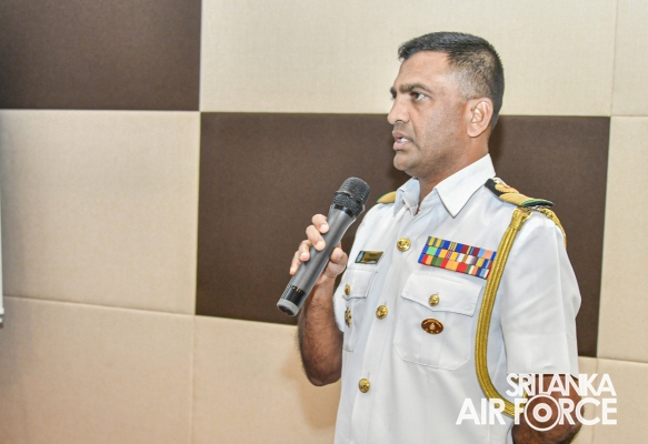 COMMANDER
OF THE AIR FORCE CONDUCTS A GUEST LECTURE AT NATIONAL DEFENCE COLLEGE