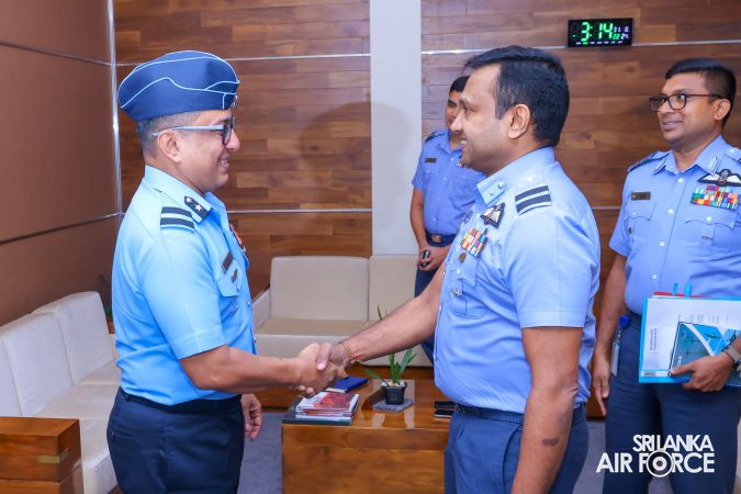 INDIAN NATIONAL DEFENCE COLLEGE DELEGATION VISITS AIR FORCE HEADQUARTERS