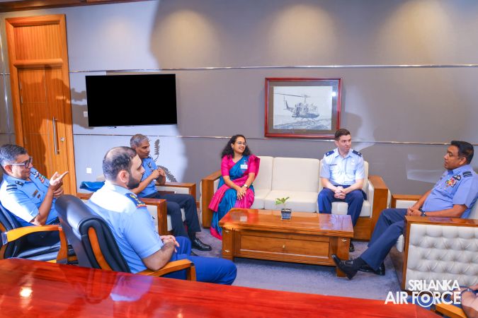 INDIAN NATIONAL DEFENCE COLLEGE DELEGATION VISITS AIR FORCE HEADQUARTERS
