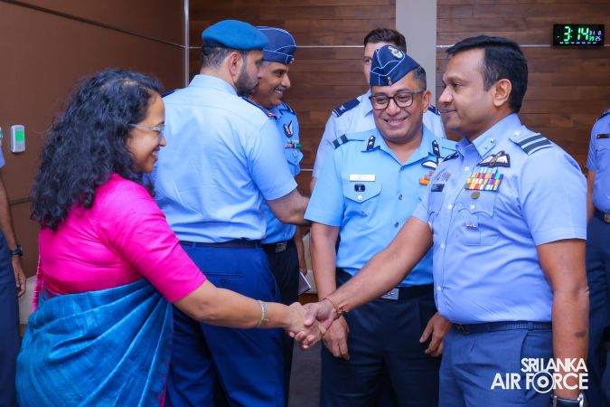 INDIAN NATIONAL DEFENCE COLLEGE DELEGATION VISITS AIR FORCE HEADQUARTERS