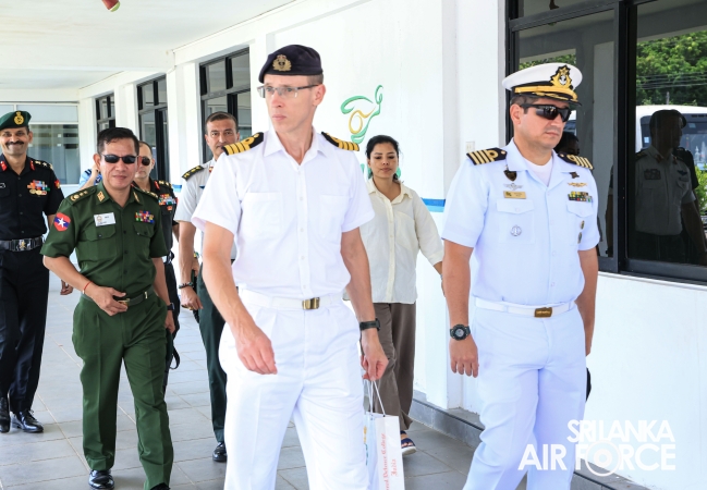 SLAF FACILITATES AIR TRANSPORT FOR VISITING INDIAN NDC DELEGATION