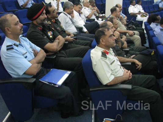 A Delegation from the Indian NDC Visits Air Force Headquarters
