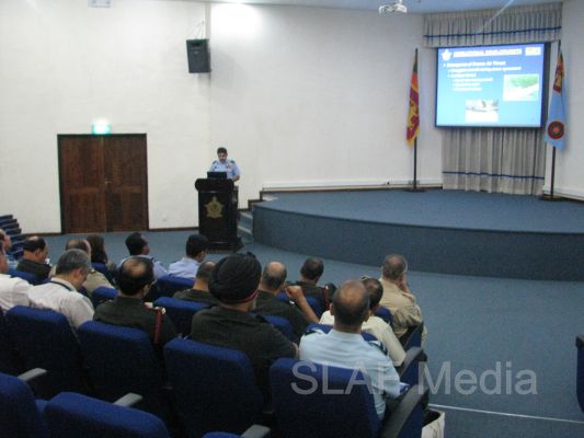 A Delegation from the Indian NDC Visits Air Force Headquarters