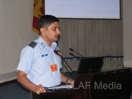 A Delegation from the Indian NDC Visits Air Force Headquarters