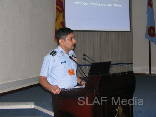 A Delegation from the Indian NDC Visits Air Force Headquarters