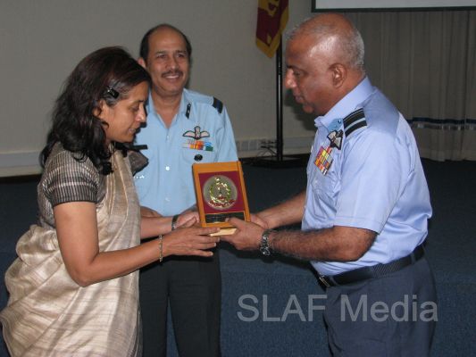 A Delegation from the Indian NDC Visits Air Force Headquarters