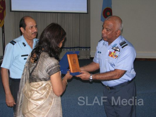 A Delegation from the Indian NDC Visits Air Force Headquarters