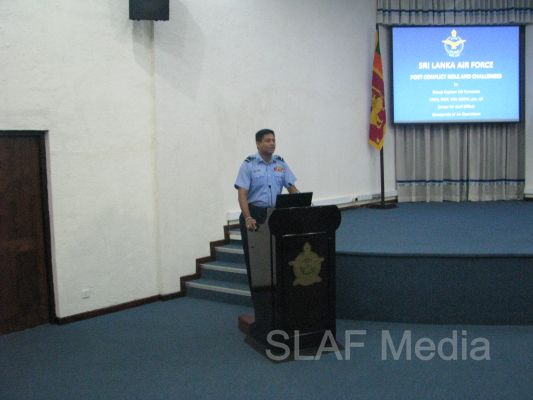 A Delegation from the Indian NDC Visits Air Force Headquarters