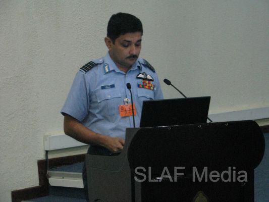 A Delegation from the Indian NDC Visits Air Force Headquarters