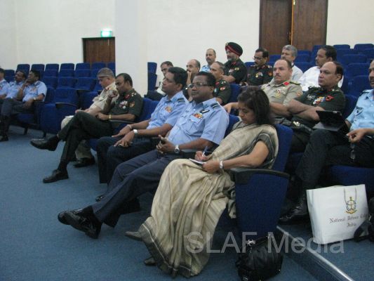 A Delegation from the Indian NDC Visits Air Force Headquarters