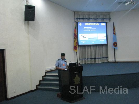 A Delegation from the Indian NDC Visits Air Force Headquarters