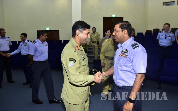 A Delegation from the Pakistan NDU Visits Air Force Headquarters