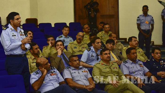 A Delegation from the Pakistan NDU Visits Air Force Headquarters