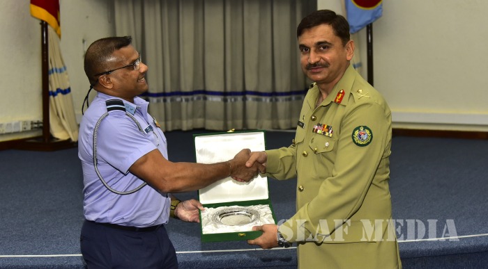 A Delegation from the Pakistan NDU Visits Air Force Headquarters