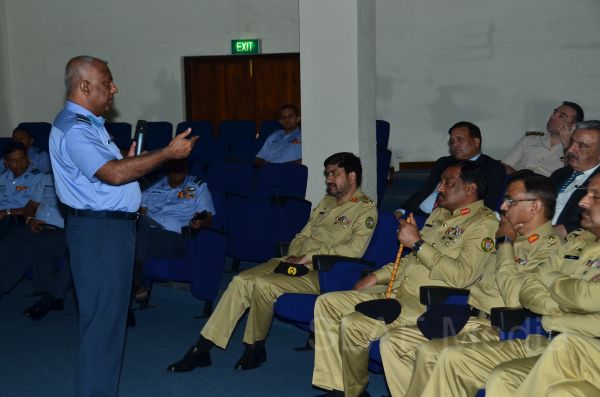 Pakistan NDU delegation visits Air Force Headquarters