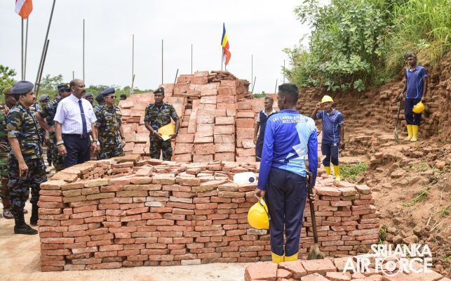 THE SECOND PHASE OF RESTORING DEEGAWAPIYA STUPA AND NEELAGIRISEYA COMMENCED
