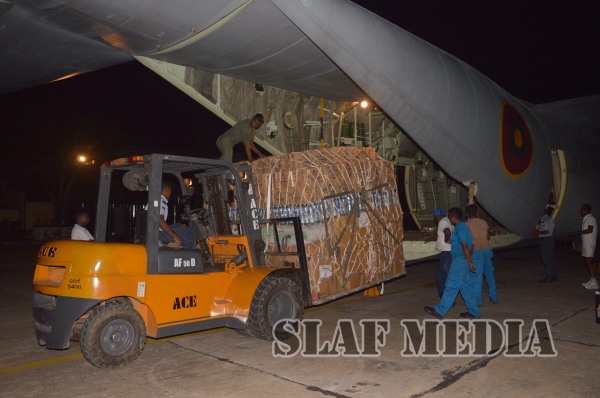 Second Rescue & Relief Contingent Fly on SLAF C 130 to Nepal to Assist Earthquake Victims