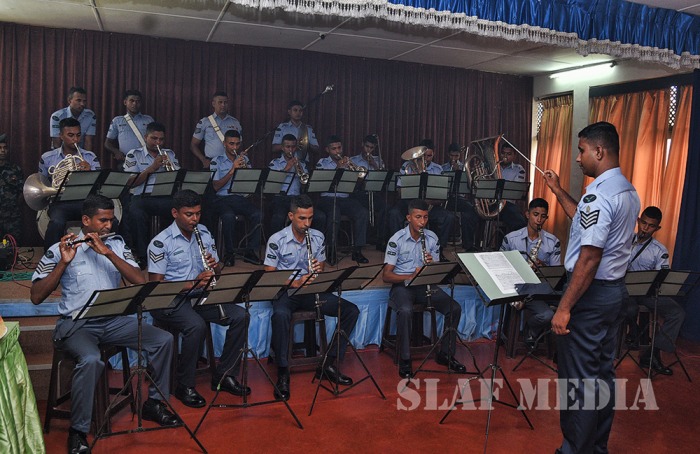 SLAF Military Band Established at SLAF Base Anuradapura