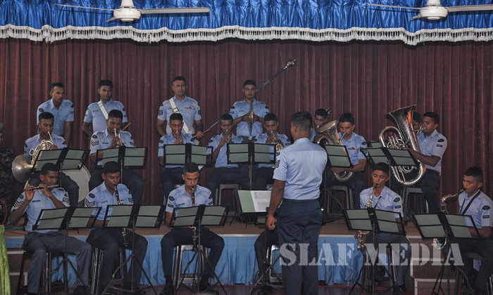 SLAF Military Band Established at SLAF Base Anuradapura