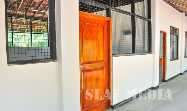 Handing Over of renovated class room building at “Sinharajagama Vidyalaya”