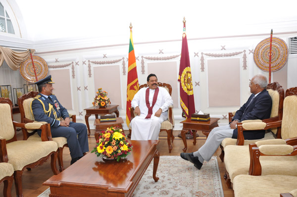 SLAF Commander calls on the President