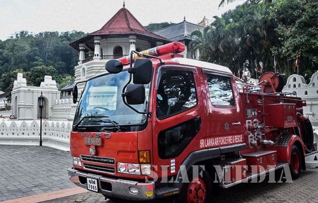 New Fire and Rescue Unit Established at the Temple of the Tooth Relic of Lord Buddha
