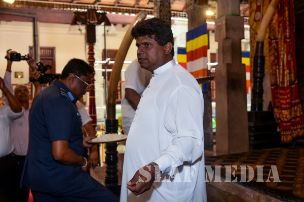 New Fire and Rescue Unit Established at the Temple of the Tooth Relic of Lord Buddha
