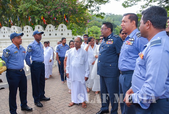 New Fire and Rescue Unit Established at the Temple of the Tooth Relic of Lord Buddha