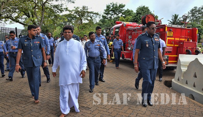 New Fire and Rescue Unit Established at the Temple of the Tooth Relic of Lord Buddha