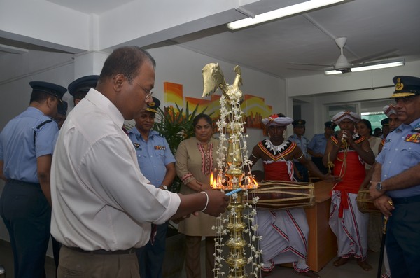 A New Hospital Complex at the SLAF Guwanpura Opens.