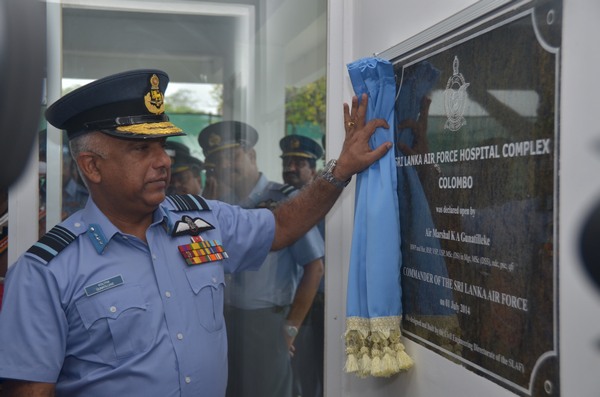 A New Hospital Complex at the SLAF Guwanpura Opens.
