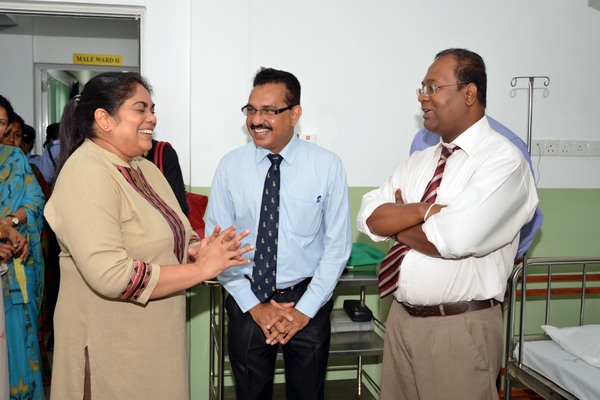 A New Hospital Complex at the SLAF Guwanpura Opens.