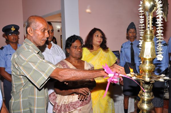 New
House for Parents of Late Squadron Leader Monath Perera