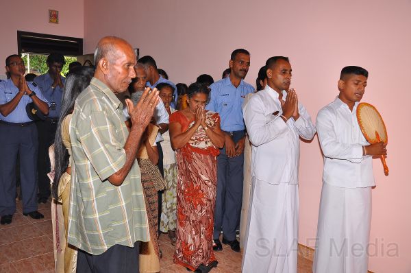 New
House for Parents of Late Squadron Leader Monath Perera